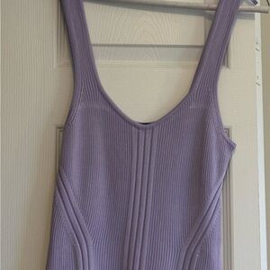 White House Black Market Purple Tank Top